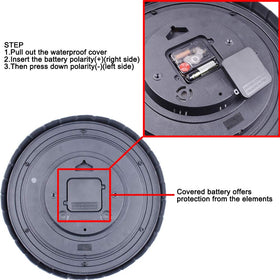 OCEST brown plastic frame offers durable outdoor performance.