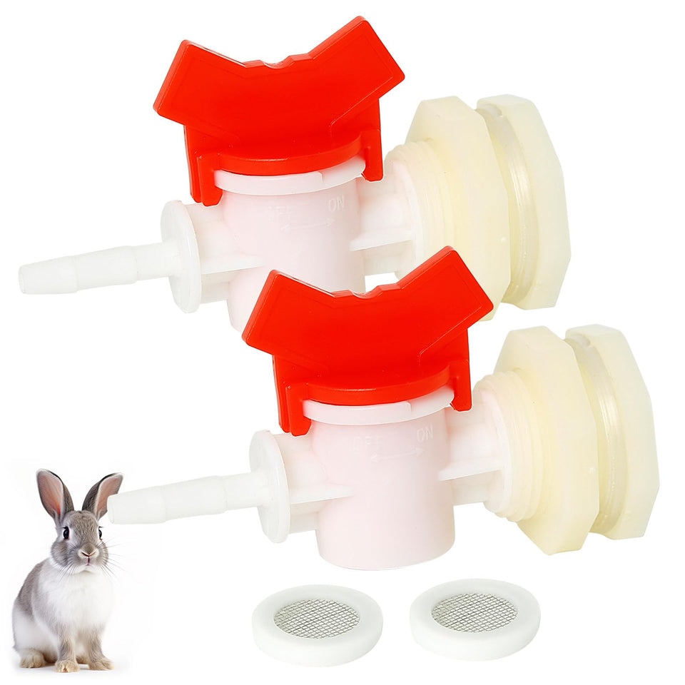 OCQOTAT rabbit watering bulkhead fitting for secure watertight connections
