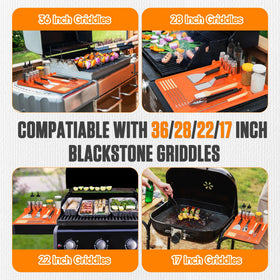 Octaplay 17-to-36-inch fit works with multiple Blackstone griddles