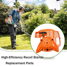 Odashen recoil starter for Stihl FS56, installed view shows quick replacement and smoother starts