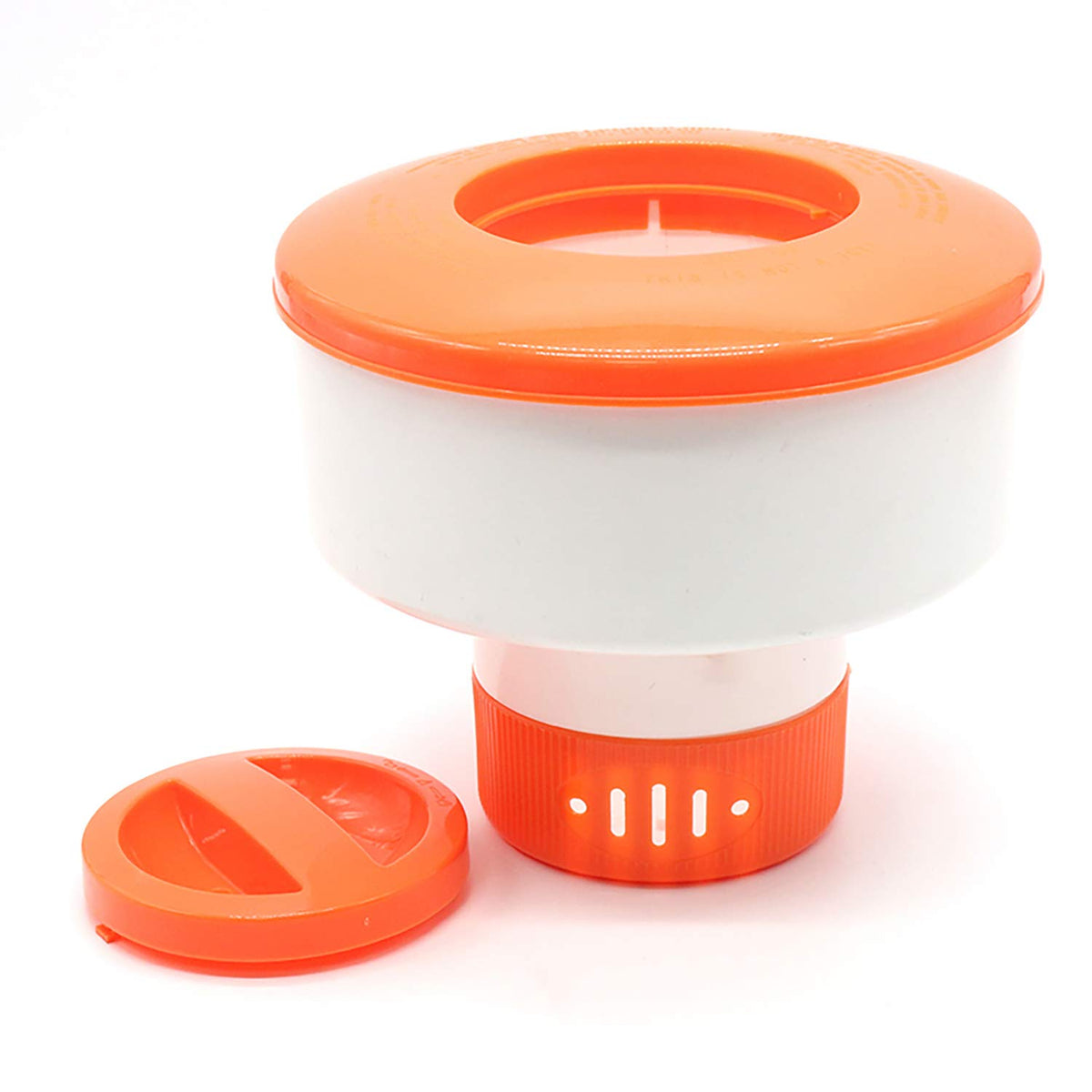 ODJSY pool chlorine floater with 7-inch dispenser for steady tablet release