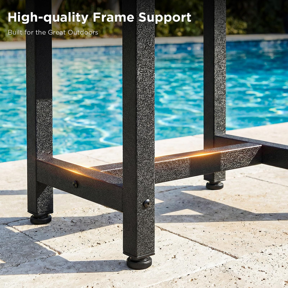ODK weatherproof UV-resistant finish keeps color vibrant.