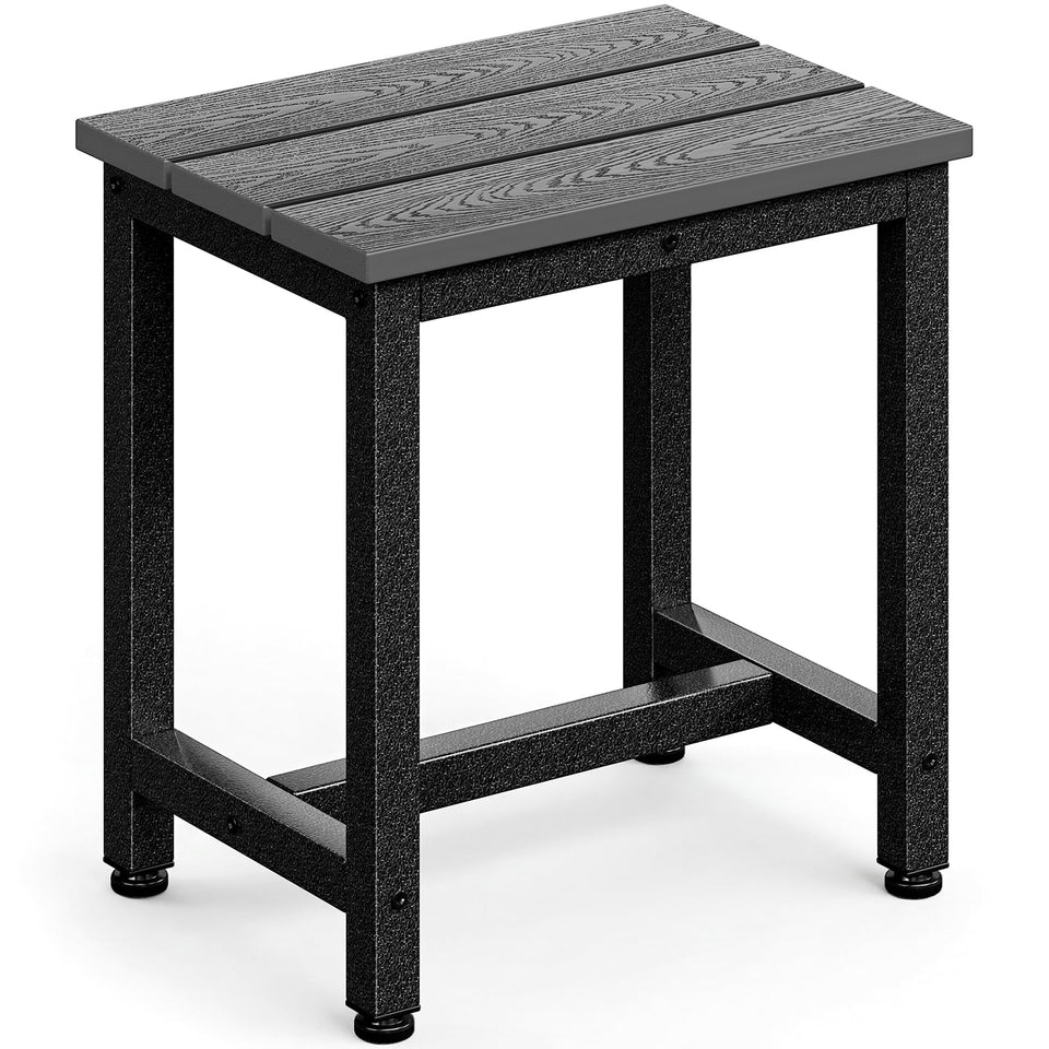 ODK outdoor side table weatherproof top ideal for hot tub and patio use.