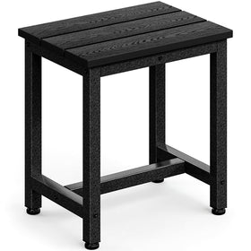ODK outdoor side table weatherproof top beside a pool.