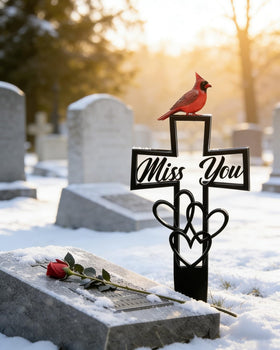 ODNPVOZ durable memorial plaque resists rust year-round