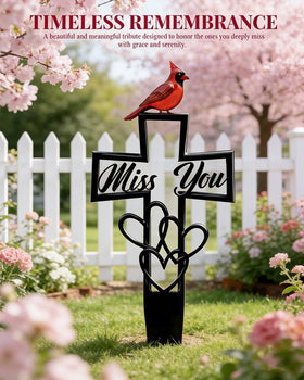 ODNPVOZ simple, tool-free ground stake for easy tribute placement