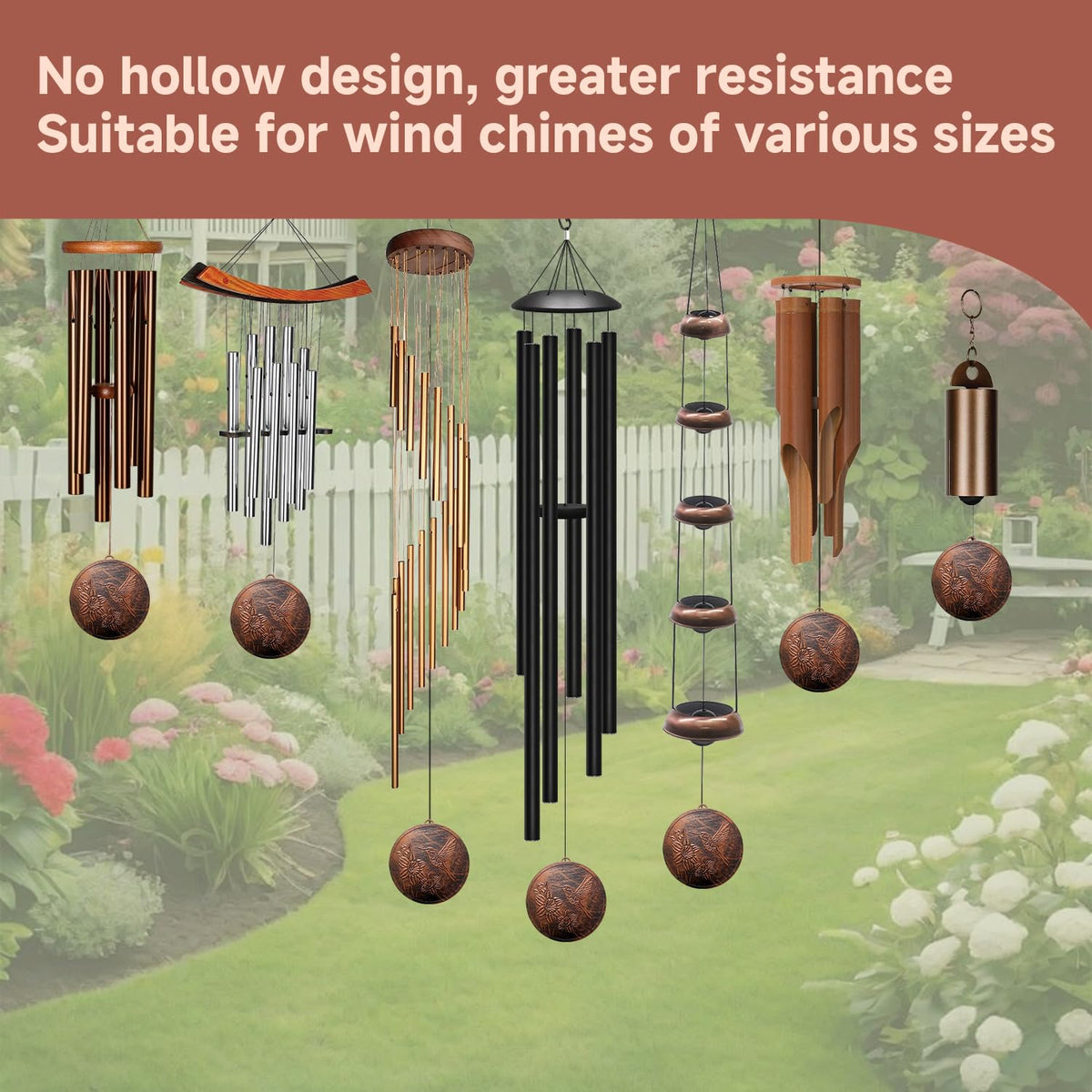 ODRODR includes 16.4 ft nylon cord for easy windcatcher installation.