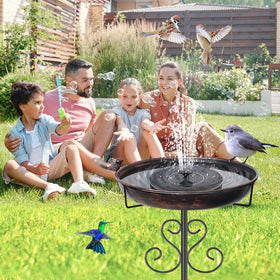 ODSNANIE bird statue detail adds a charming focal point attracting birds