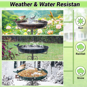 ODSNANIE rust-proof coating guarantees long-lasting outdoor use