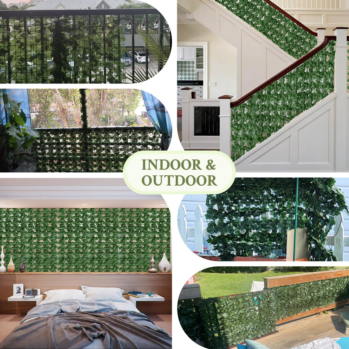 ODTORY garden balcony setup with ivy – lush backdrop and color.
