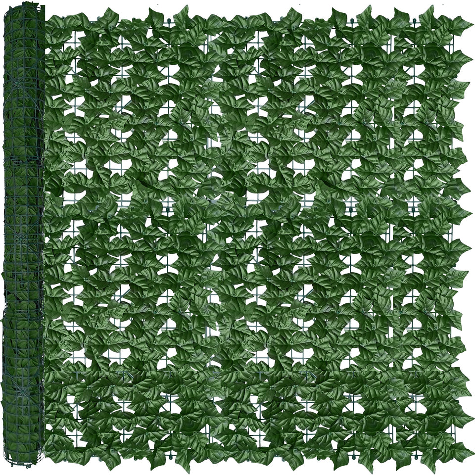 ODTORY artificial ivy privacy fence 48x120 inches for patios and balconies