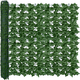 ODTORY artificial ivy wall enhances privacy on patios with UV protection