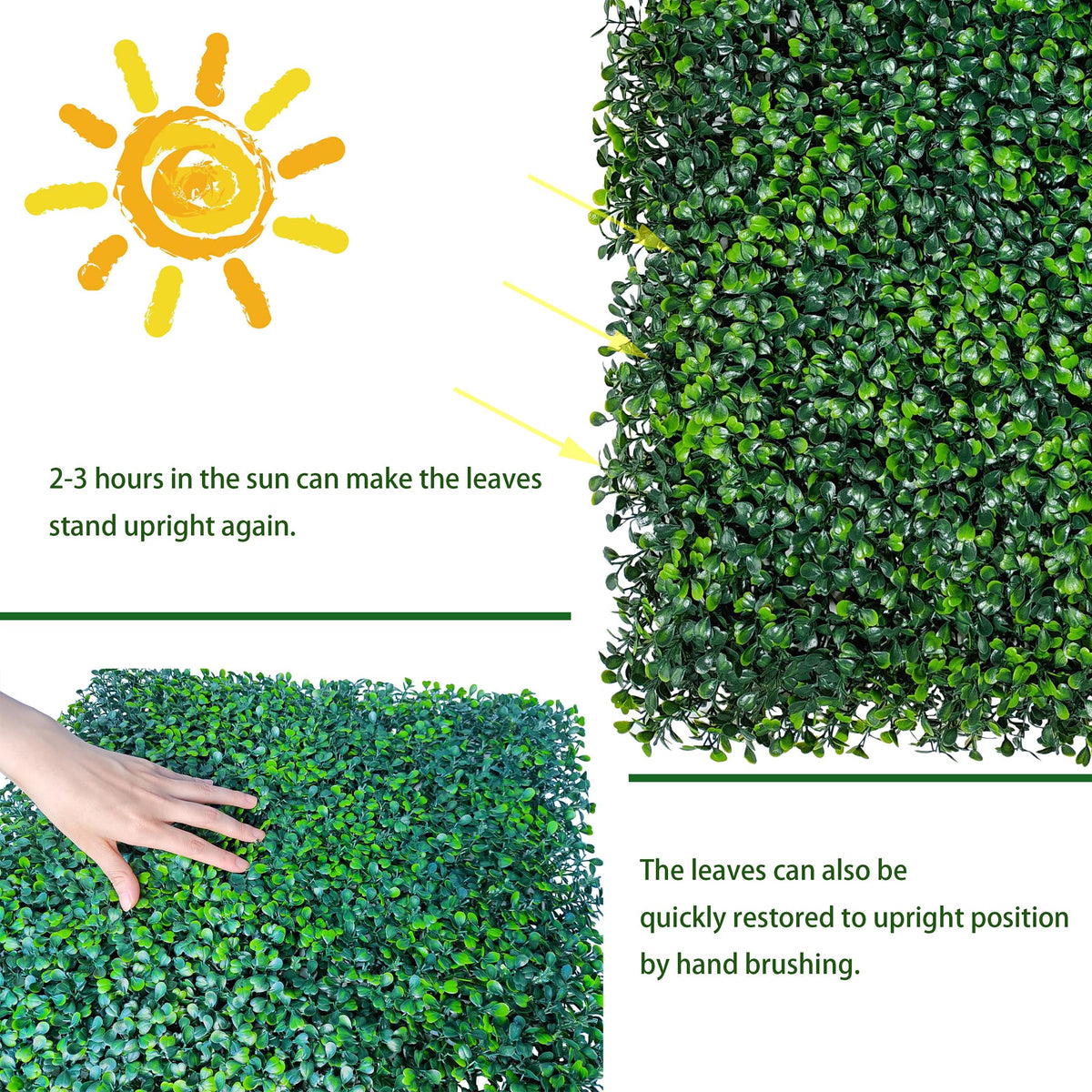 ODTORY weatherproof panel to cover fences and patios with evergreen appeal