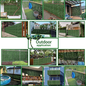 ODTORY indoor-outdoor ivy backdrop enhances ambiance and seclusion