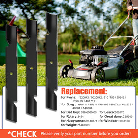 OEM Upgrade 5101755S blade thick design boosts strength and longevity
