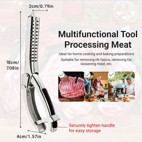 oeocviod rib membrane tool skinner ideal for versatile grill prep