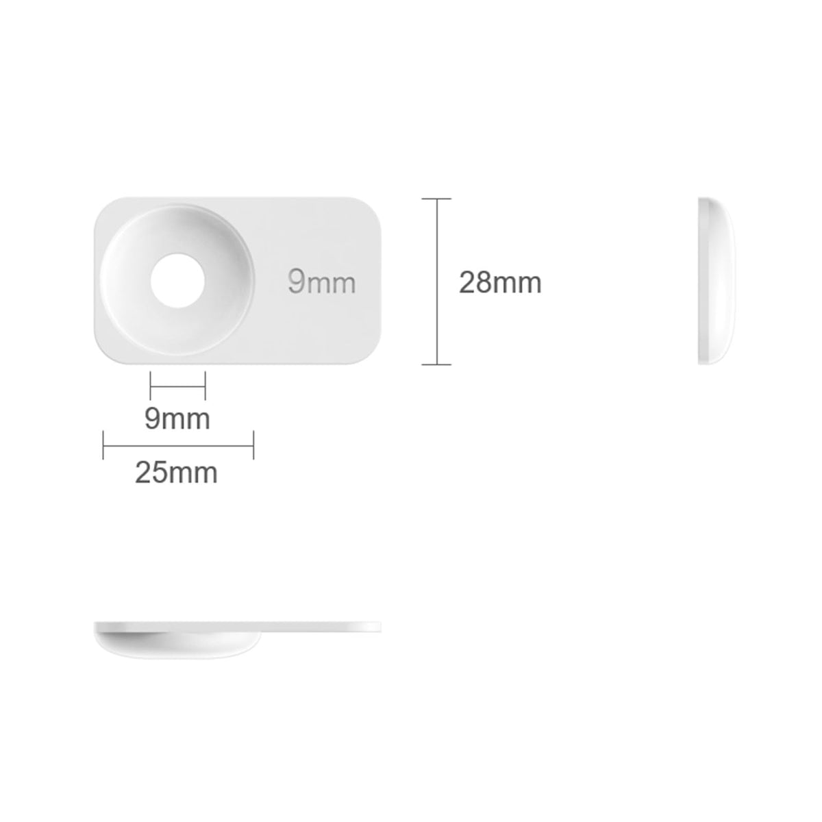 OFASONO aperture 9mm provides broader spray coverage for rapid cooling.