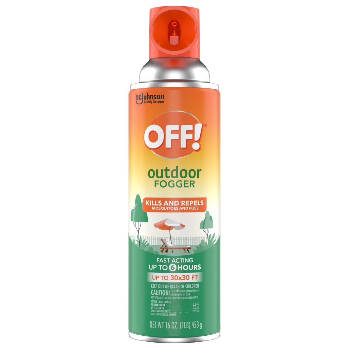 OFF! Outdoor Fogger targets mosquitoes and flies around patios