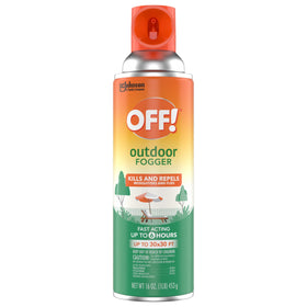 OFF! Outdoor Fogger targets mosquitoes and flies around patios