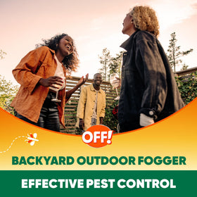 OFF! Outdoor Fogger designed for outdoor use in open spaces.