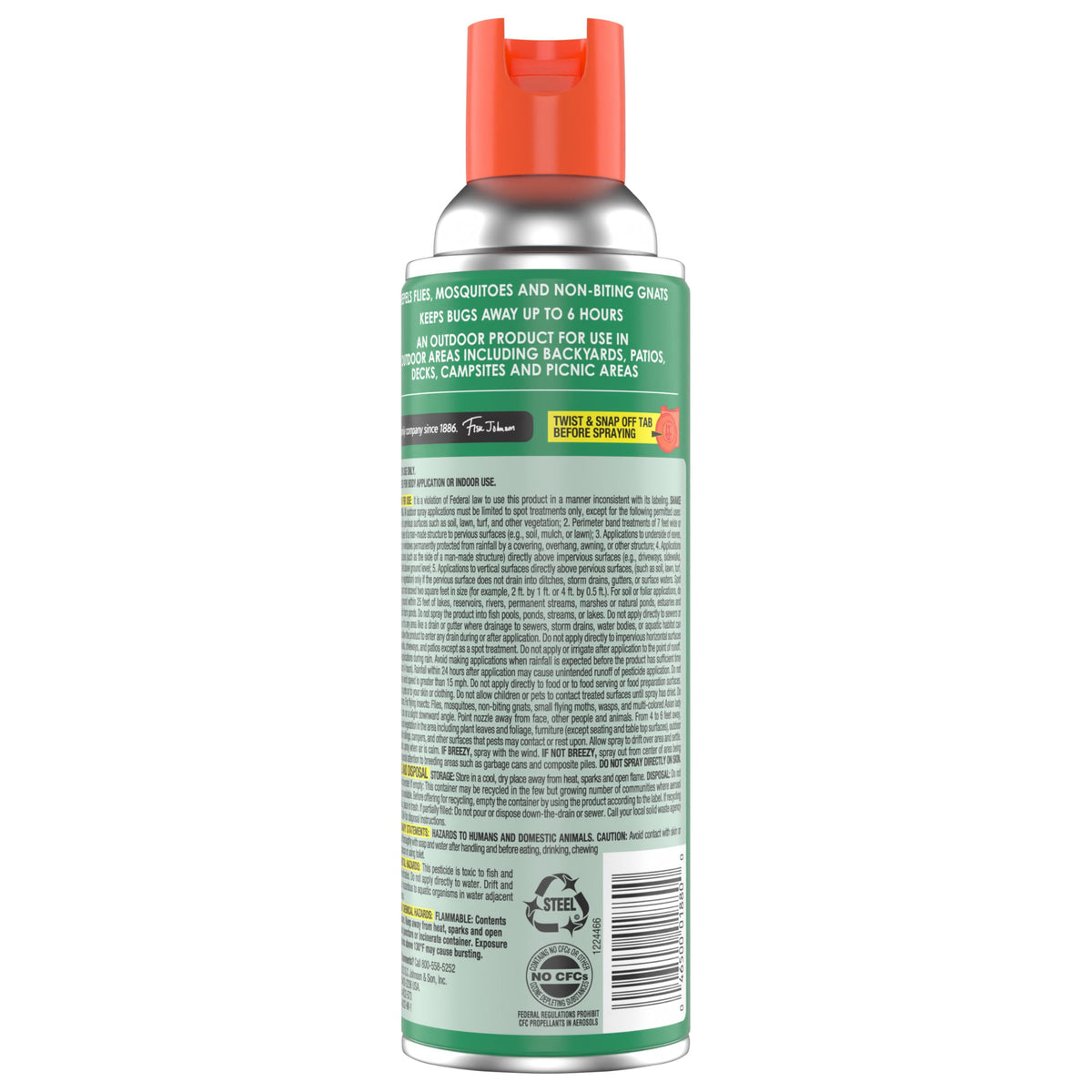 OFF! Outdoor Fogger provides up to 900 square feet of coverage