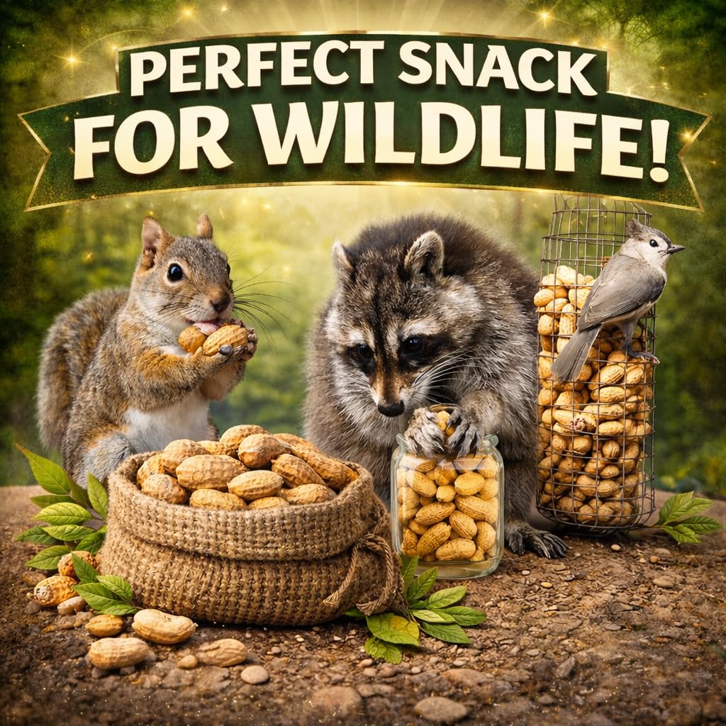 Office Roast wildlife-friendly peanuts ideal for squirrels and birds.
