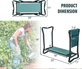 OfficeJOY removable tool pouch attached, keeping gloves and tools within reach.