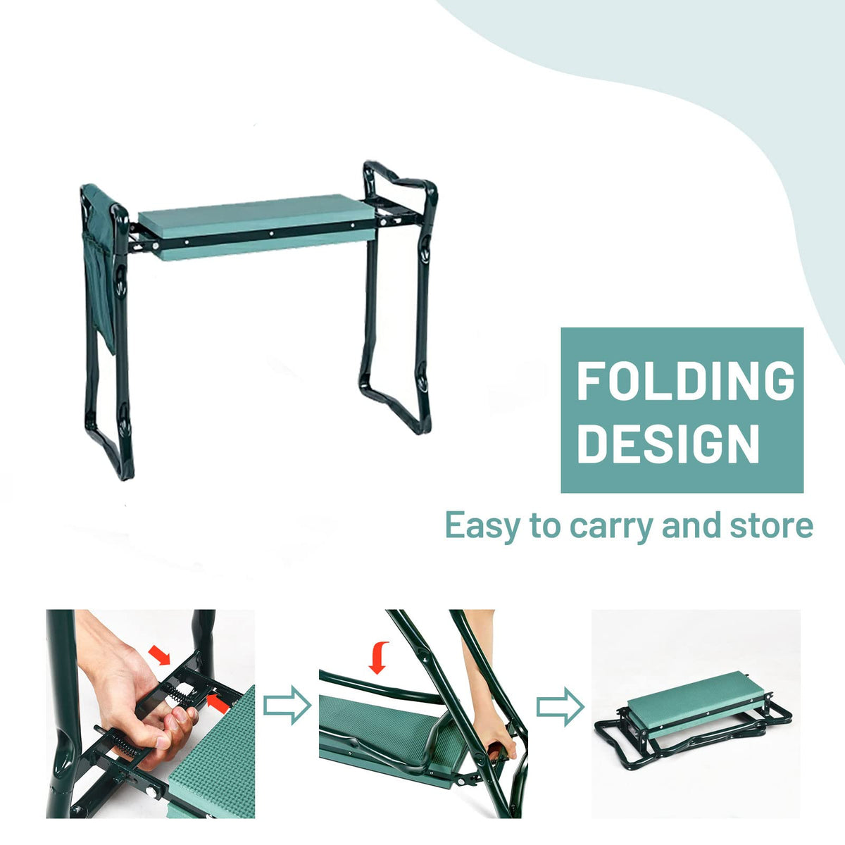 OfficeJOY steel frame close-up demonstrates sturdy construction and high weight capacity.