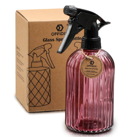 OFFIDIX Glass Spray Bottle offers precise mist with its adjustable nozzle for gentle watering.