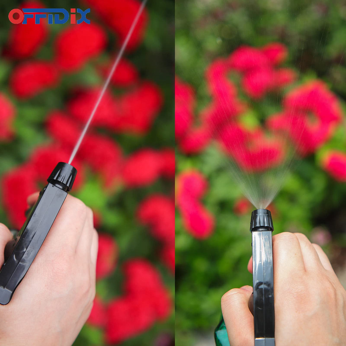 OFFIDIX handheld mister fits your grip, easy to carry during indoor plant care.