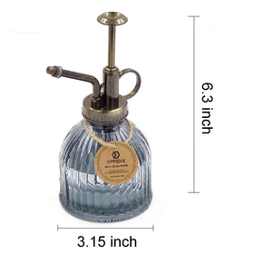 OFFIDIX Plant Mister bronze top pump delivers smooth mist for delicate foliage.