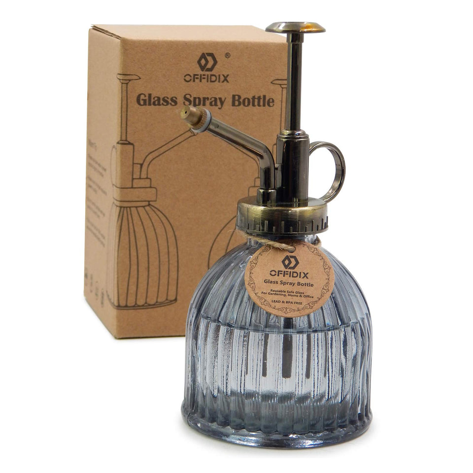 OFFIDIX Plant Mister compact 200ml glass bottle for easy indoor plant watering.
