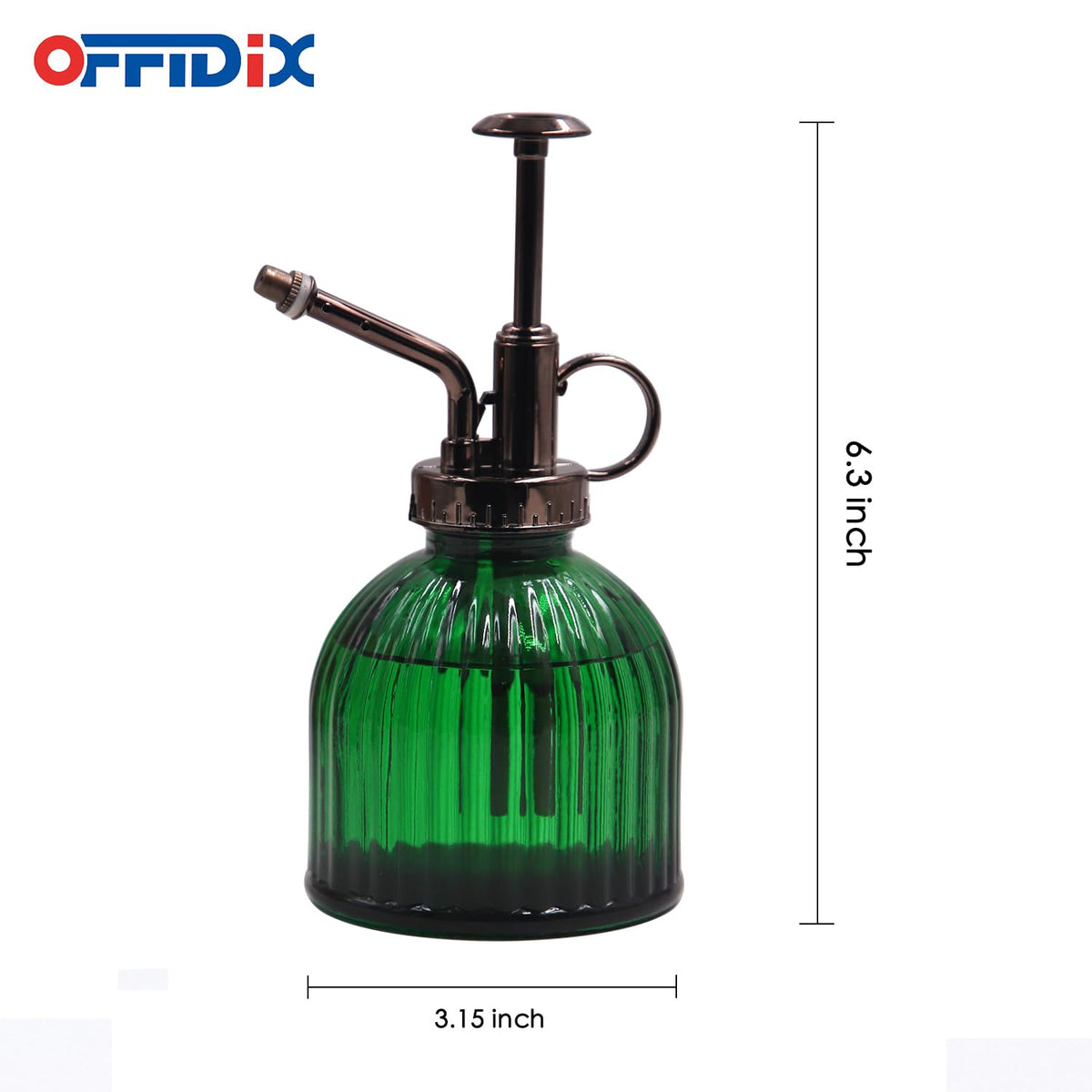 OFFIDIX compact plant mister 200ml ideal for desk or windowsill use.