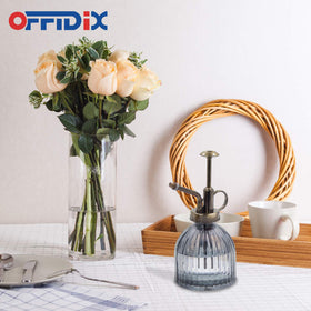 OFFIDIX Plant Mister dark gray bottle blends with modern decor.
