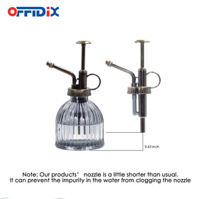 OFFIDIX Plant Mister fine mist nozzle provides even coverage for succulents.