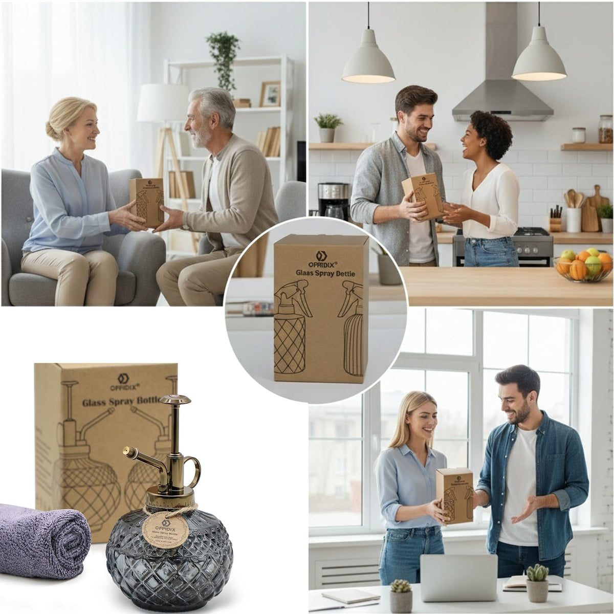 OFFIDIX Plant Mister with vintage design as decorative home accent