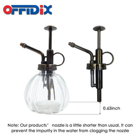 OFFIDIX ring-finger holder supports comfortable one-handed spraying.