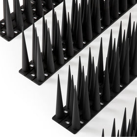 OFFO Bird Spikes with 4-inch height deter larger birds from ledges.