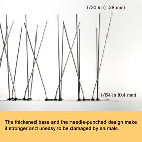 OFFO Bird Spikes feature 6-needle design for wide surface coverage