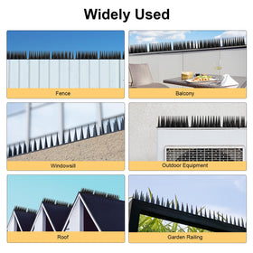 OFFO Bird Spikes ideal for outdoor fences and ledges
