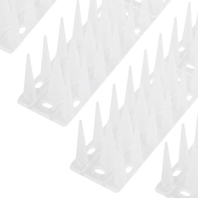 OFFO Bird Spikes full setup on balcony deters roosting and keeps surfaces clean