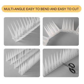 OFFO Bird Spikes ledge installation for gates and doorways