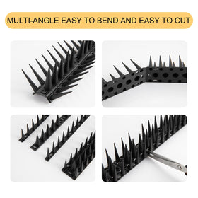 OFFO Bird Spikes on balcony edge provide quick, visible deterrence