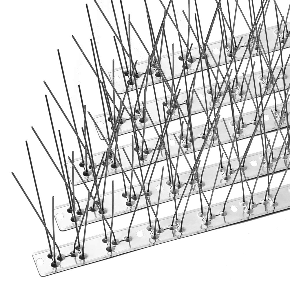 OFFO Bird Spikes with stainless base offer 360° protection against pigeons