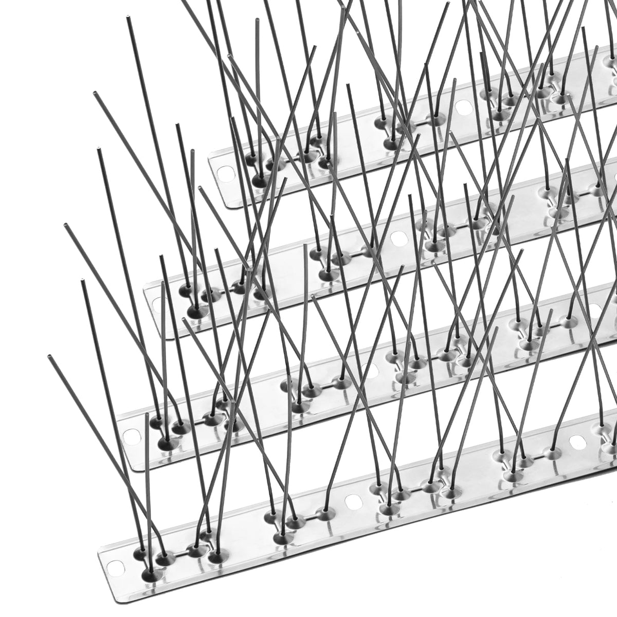 OFFO Bird Spikes setup on window sill offers durable deterrence.