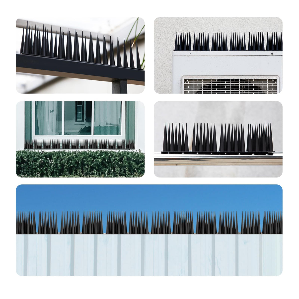 OFFO spikes withstand weather and resist rust for lasting use.
