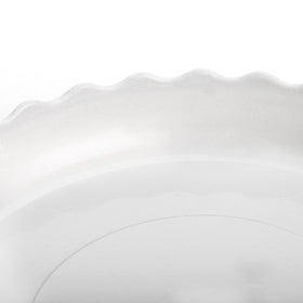 OFiSEXPT stackable plant saucer set saves space on shelves.