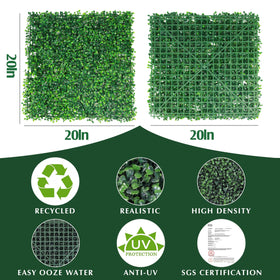 Ogrmar Boxwood Panel fence enhancement provides dense coverage and quick DIY installation.