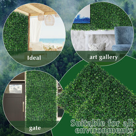 Ogrmar Boxwood Panel wedding backdrop adds greenery instantly for events.