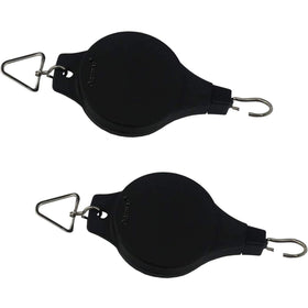 Ogrmar plant pulley hook in garden for easy hanging basket height control